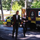 The car in the background has a very unfortunate Battenburg livery. The Metropolitan Police logo could of been done so much better, so much easier with just a Google search.